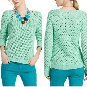 Anthropologie Moth Stitched Medley Sweater